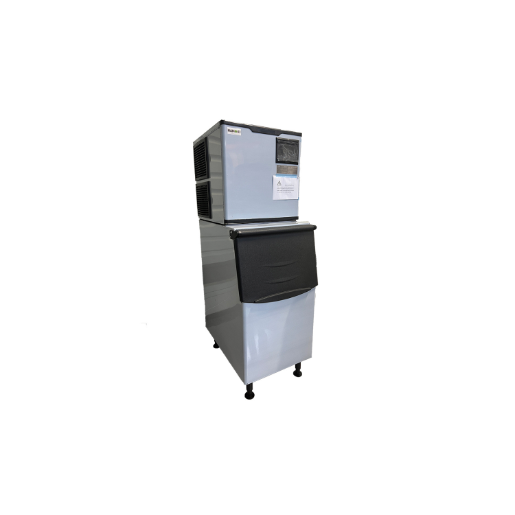 Hamoki HAM-159K High Performance Modular Ice Machine – Produces 159kg in 24hrs. Massive 125kg Capacity Storage Bin