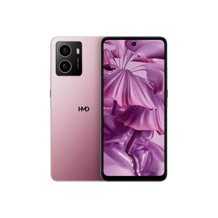 HMD Pulse 64GB 4G Mobile Phone - Dreamy Pink