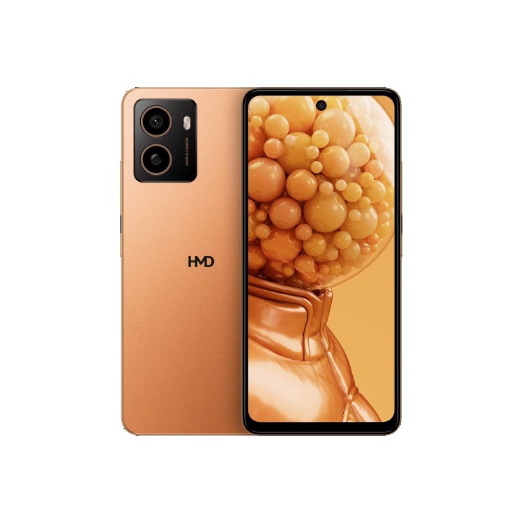 HMD Pulse+ 128GB 4G Mobile Phone - Apricot Crush