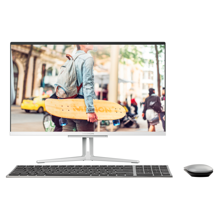 Medion Akoya E23405 Intel Core i5 8GB RAM 512GB SSD 23.8 Inch Windows 11 All-in-One Desktop PC