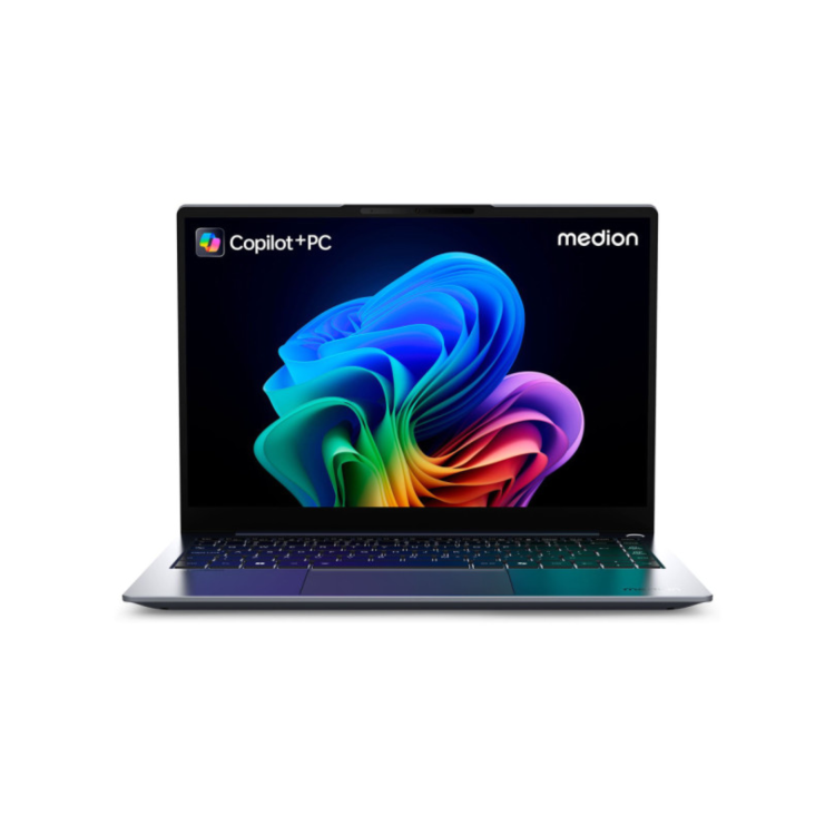 Medion AI SPRCHRGD S30 Qualcomm Snapdragon X Elite 16GB RAM 512GB SSD 14 Inch 2.8k Windows 11 Home Laptop