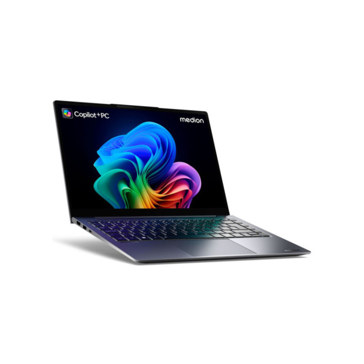 Medion AI SPRCHRGD S30 Qualcomm Snapdragon X Elite 16GB RAM 512GB SSD 14 Inch 2.8k Windows 11 Home Laptop