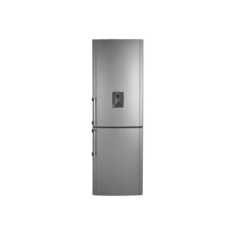 GRADE A3 - Hotpoint FFFM1812G Frost Free Freestanding Fridge Freezer with Water Dispenser - Graphite