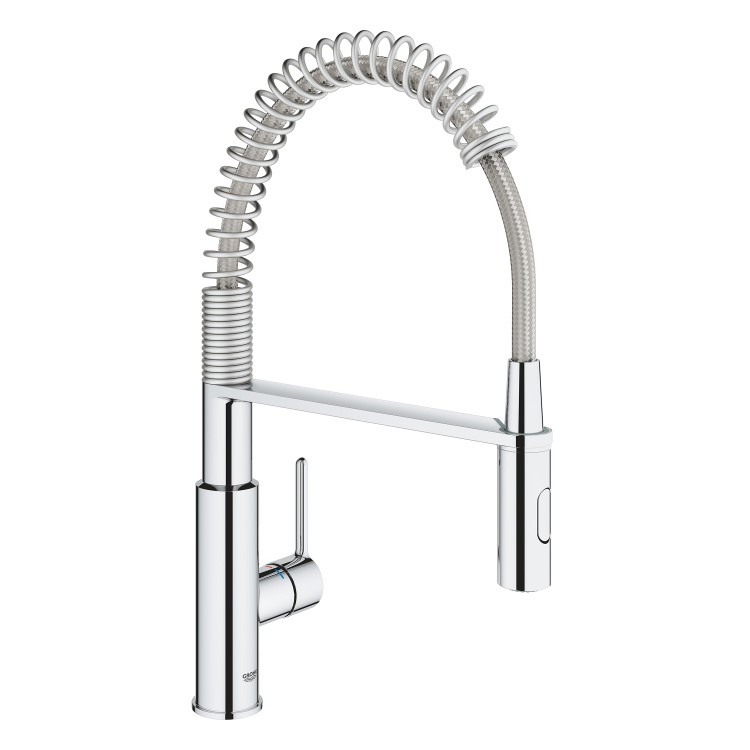 Grohe Get Professional Single Lever Monobloc Pull Out Kitchen Tap- Chrome