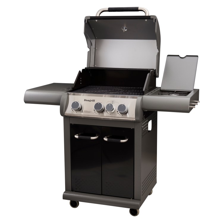 Refurbished Dangrill 3 Burner Gas BBQ with Side Burner