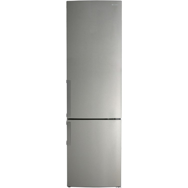 Sharp SJB1297M1IEN Freestanding Fridge Freezer Stainless Steel