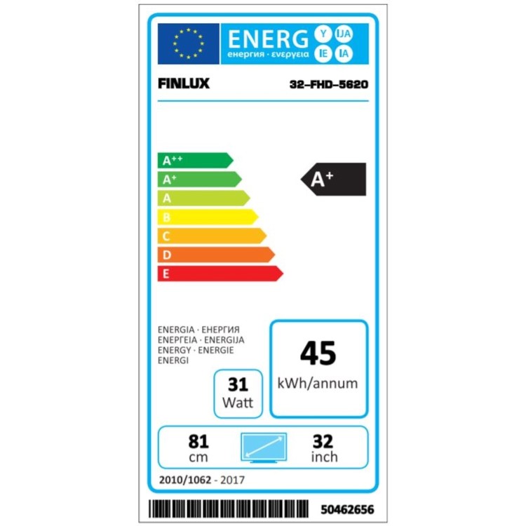 Finlux 32" HD Ready Smart LED TV with Freeview HD and Freeview Play