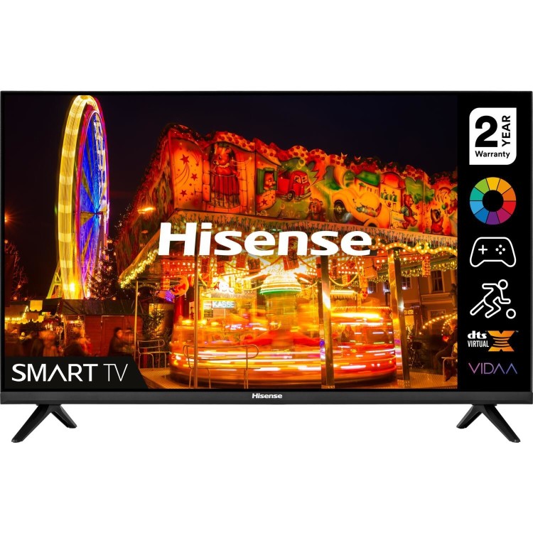 Hisense A4 32 Inch HD Ready Smart TV with Freeview Play