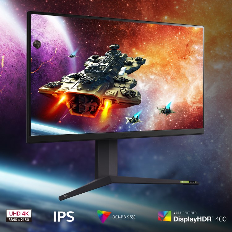 LG 32GR93U UltraGear 32" IPS UHD 4K 144Hz Gaming Monitor