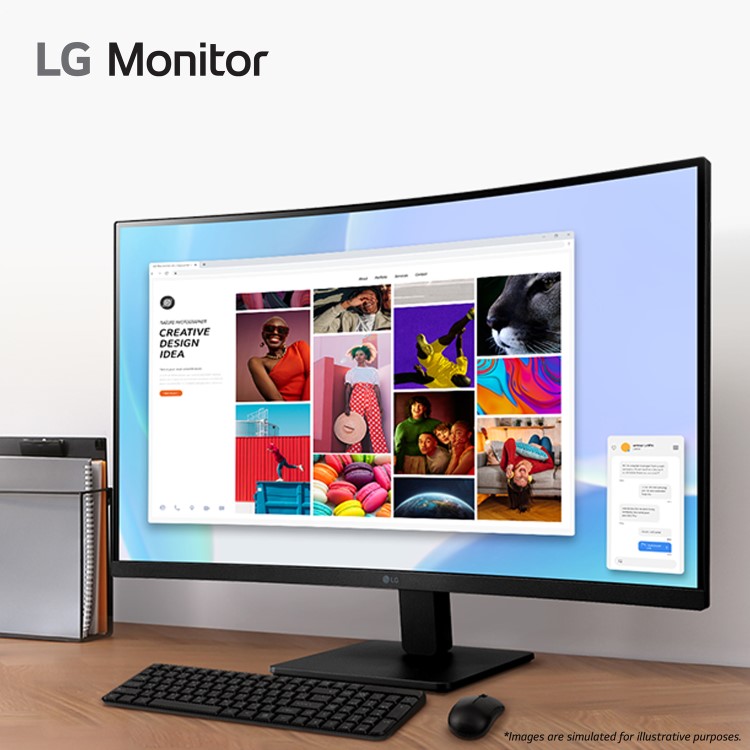 LG 32MR50C 31.5" Full HD VA 100Hz Curved Monitor