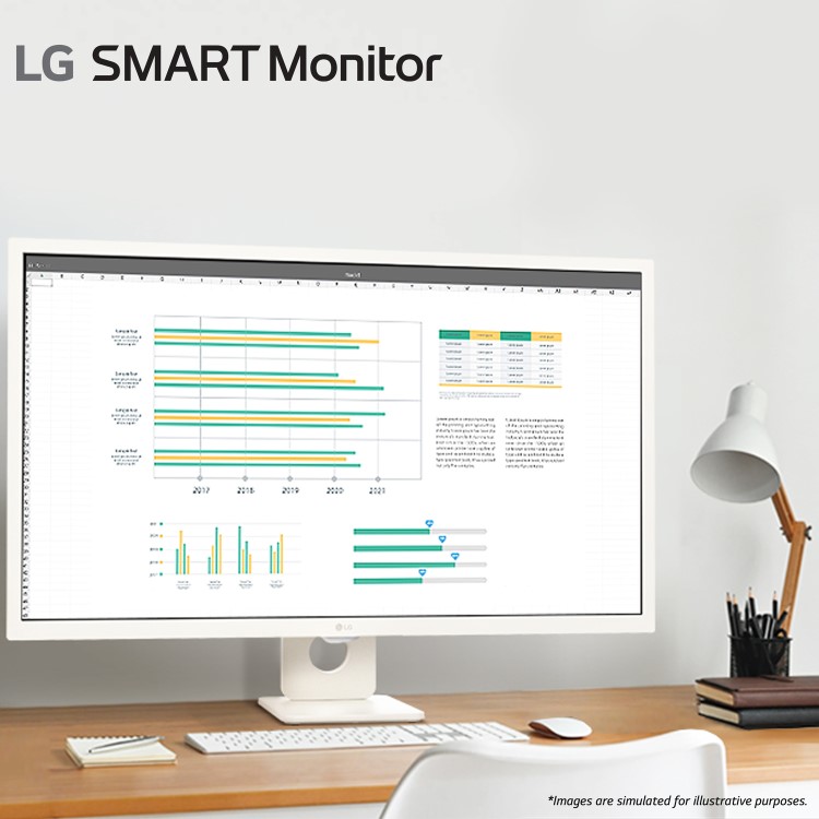 LG 32SR50F 31.5" Full HD IPS Smart Monitor 