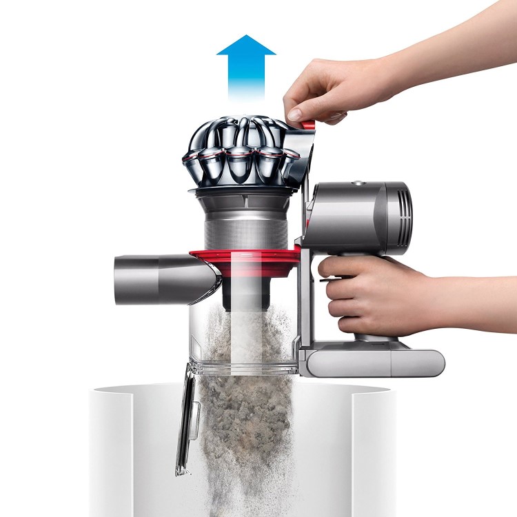 GRADE A1 - Dyson V7 Trigger handheld Vacuum Cleaner - Iron And Red