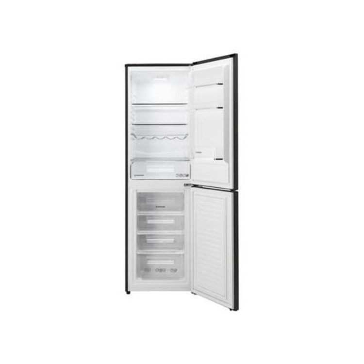 Refurbished Hoover HCF5172BK Freestanding 234 Litre 50/50 Fridge Freezer Black