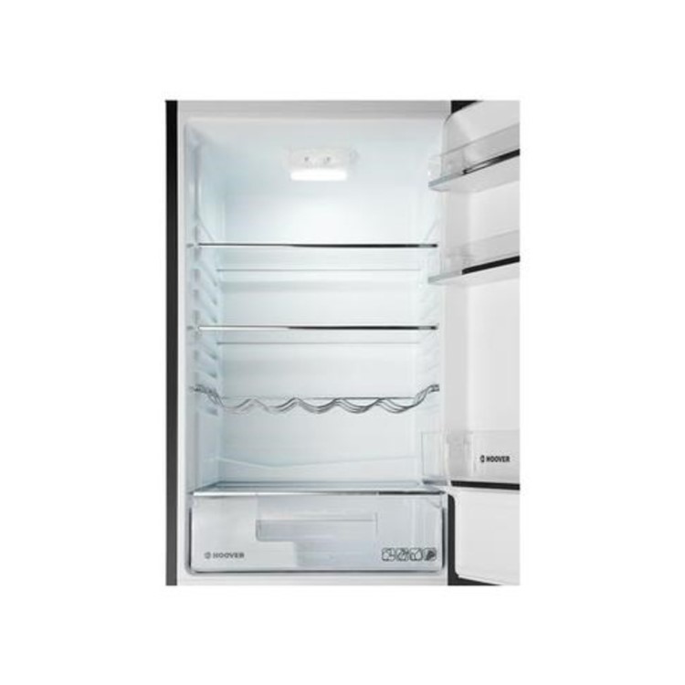 Refurbished Hoover HCF5172BK Freestanding 234 Litre 50/50 Fridge Freezer Black