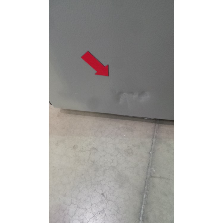 GRADE A3 - Haier HRF-628IF6 2-Door A+ Side By Side American Fridge Freezer With Ice And Water Dispenser Stainless Steel Look