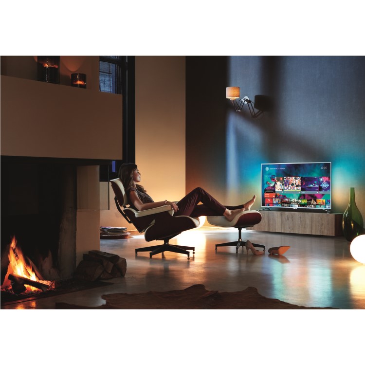 Philips 55 Inch 4K Ultra HD Ambilight Android Smart Slim LED TV