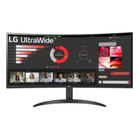 LG 34WR50QK 34" VA WQHD UltraWide Curved Monitor