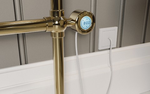 BrassElectric Bathroom Radiator