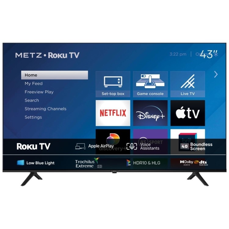 Metz 43MRD6000YUK 43" DLED UHD Smart TV