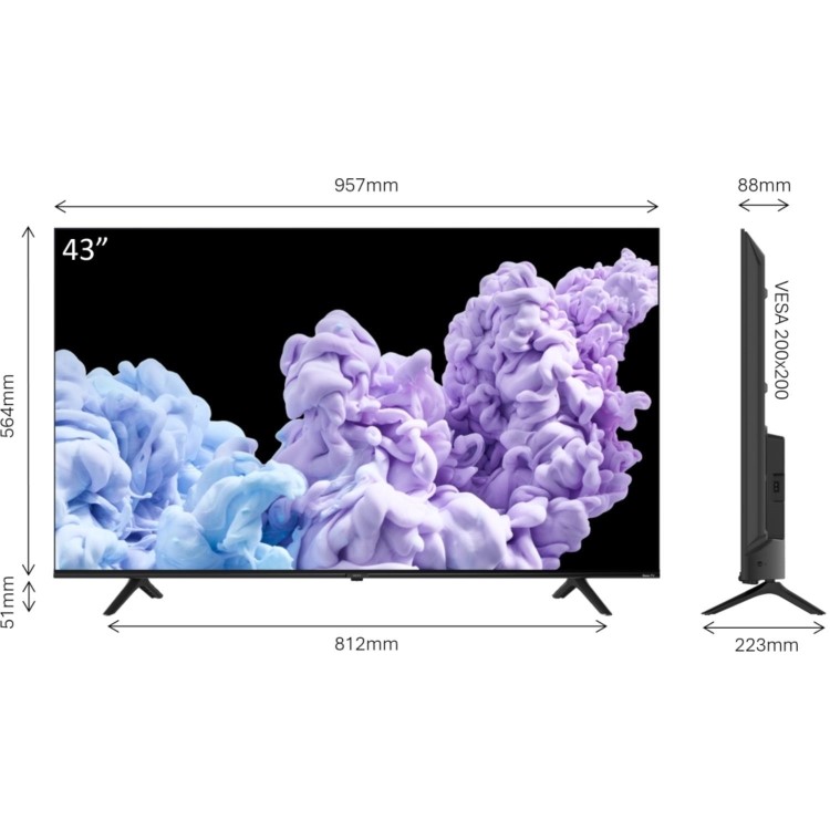 Metz 43MRD6000YUK 43" DLED UHD Smart TV