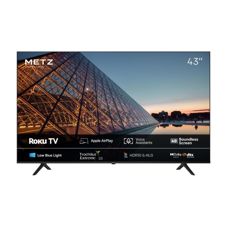 Metz MRD6000 43" 4K Ultra HD TV with Roku