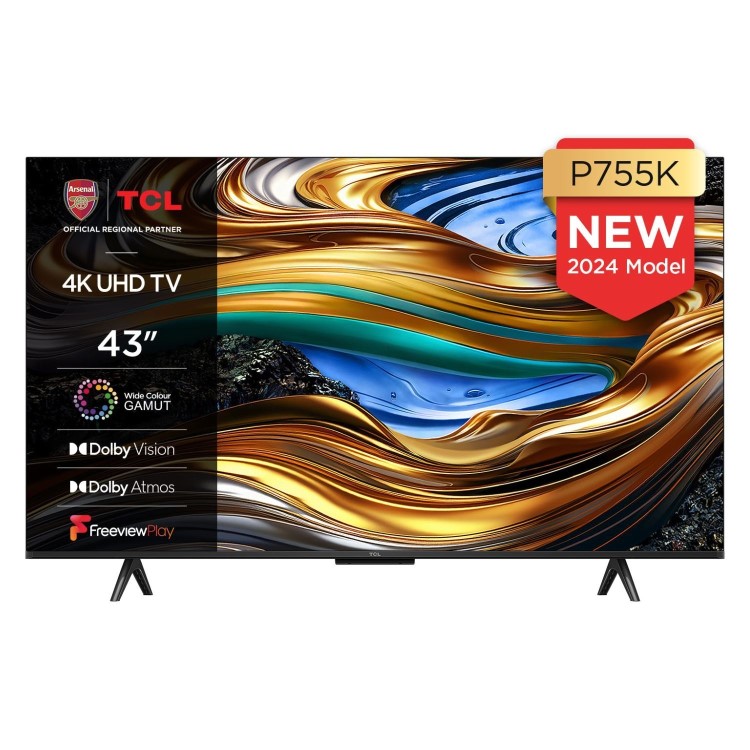 TCL P755K 43 inch Smart 4K Ultra HD Android LED TV