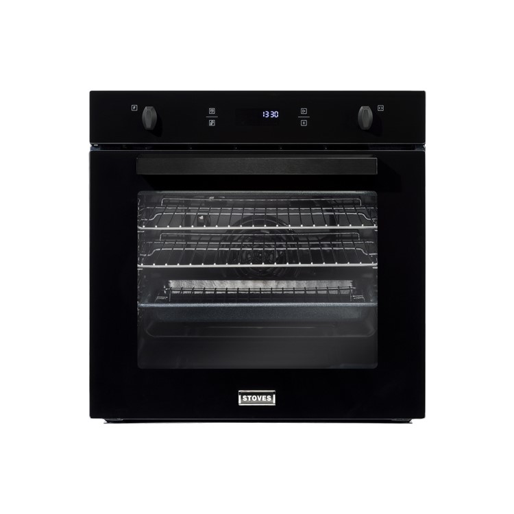 Stoves Pyrolytic Self Cleaning Single Oven - Black