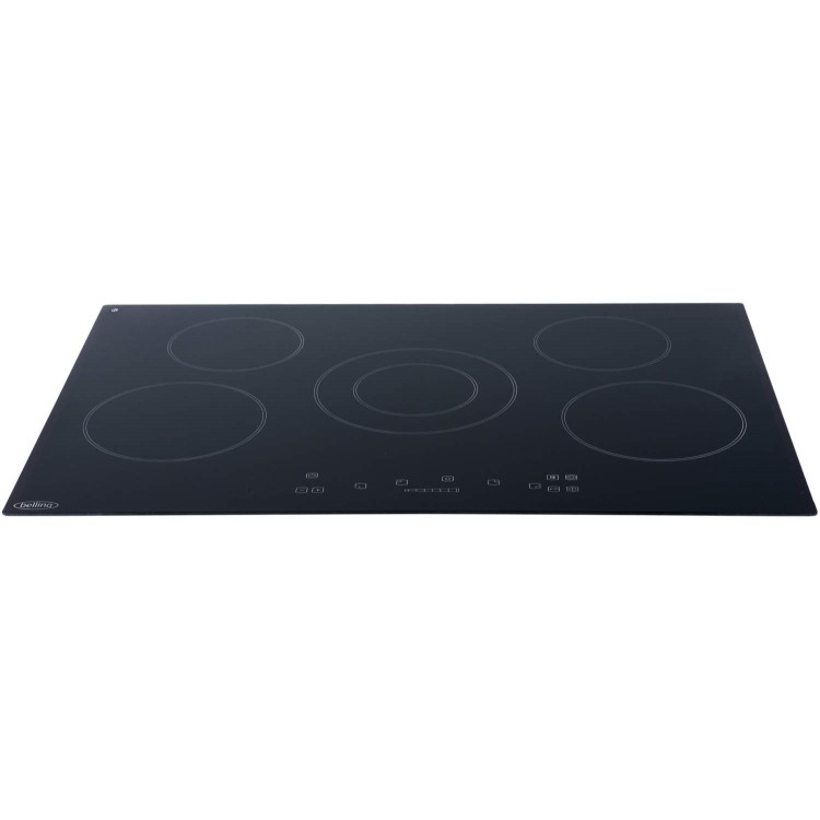 Belling CH77TC 77cm Wide 5 Zone Touch Control Ceramic Hob - Black