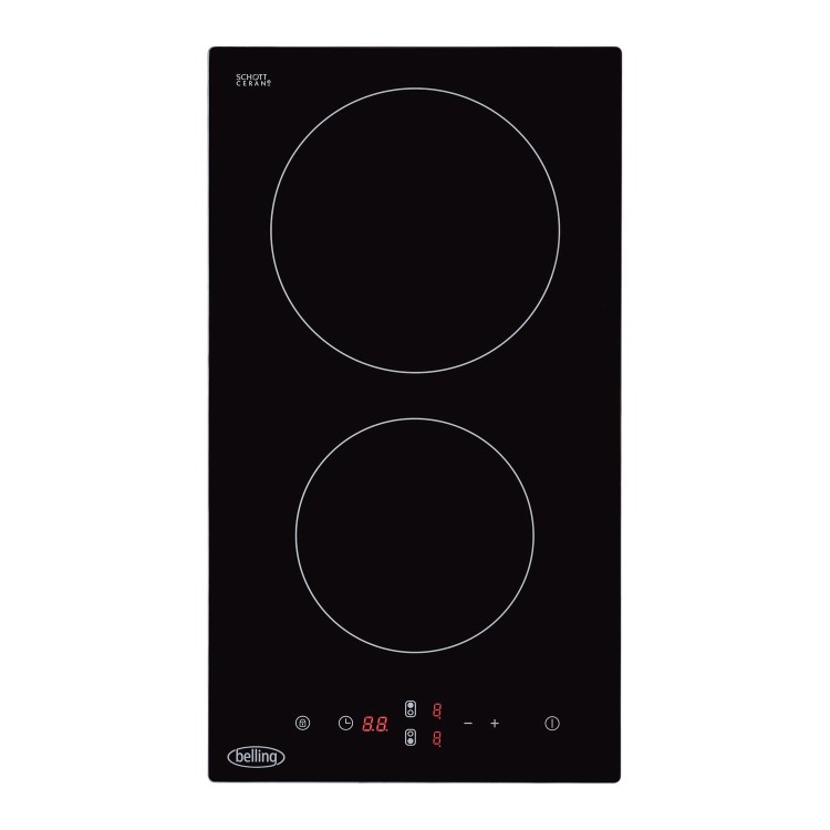 Refurbished Belling CH302TX 30cm 2 Zone Ceramic Hob