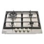 Stoves 58cm 4 Burner Gas Hob - Stainless Steel