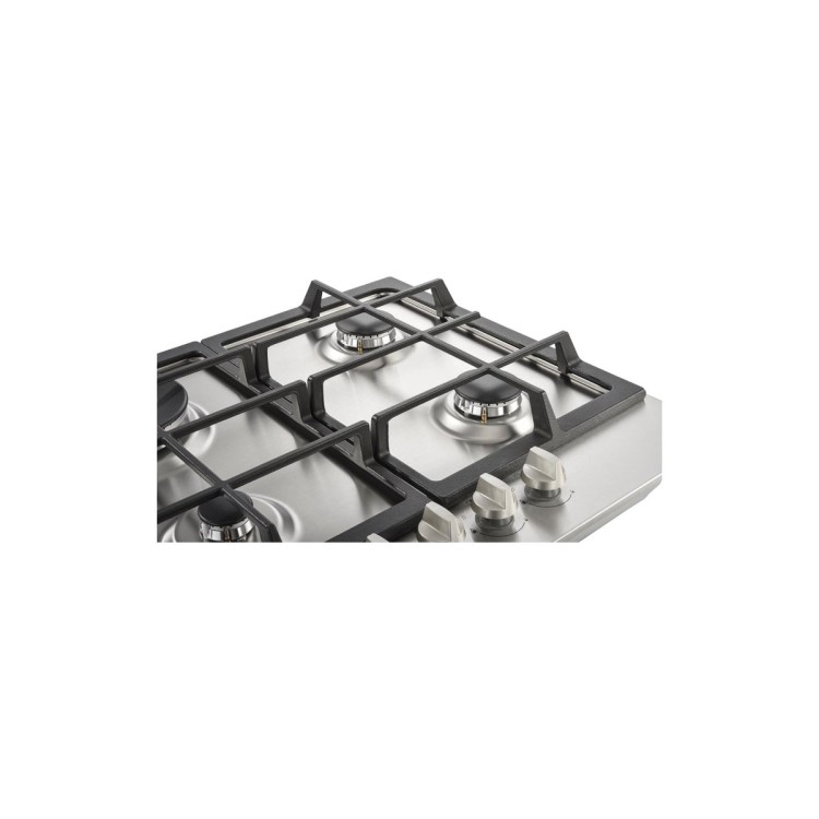 Stoves 58cm 4 Burner Gas Hob - Stainless Steel