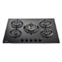 Stoves 75cm 5 Burner Gas-on-Glass Hob - Black