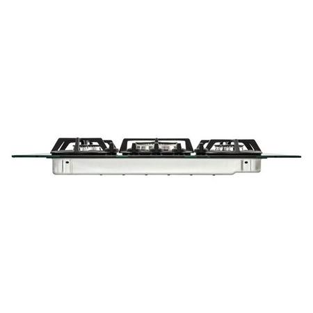 Stoves 75cm 5 Burner Gas-on-Glass Hob - Black