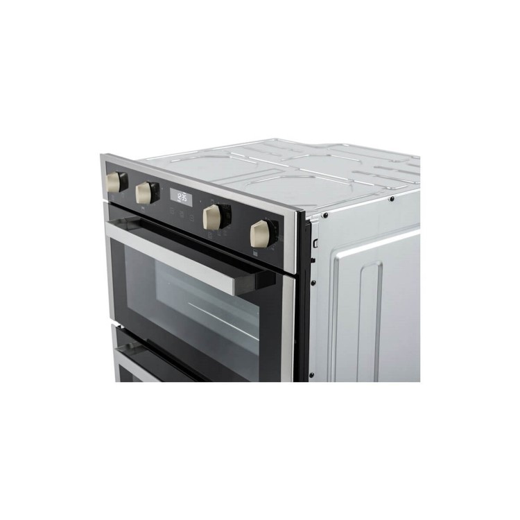 Stoves Electric Built In Double Oven - Stainless Steel