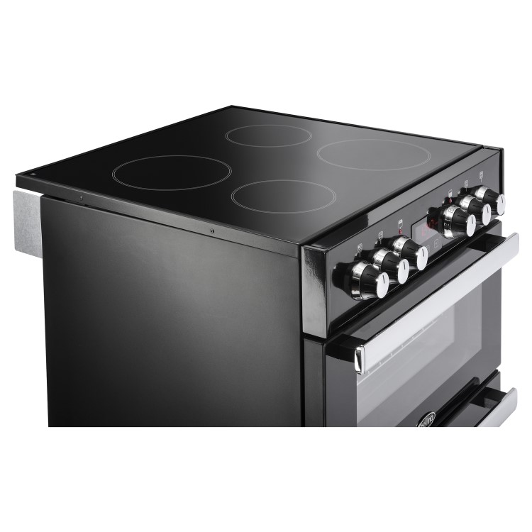 Belling Cookcentre 60E 60cm Double Oven Electric Cooker - Black