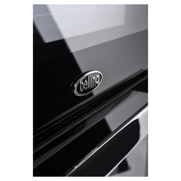 Belling Cookcentre 60cm Dual Fuel Cooker - Black