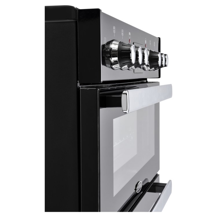 Belling Cookcentre 60cm Dual Fuel Cooker - Black