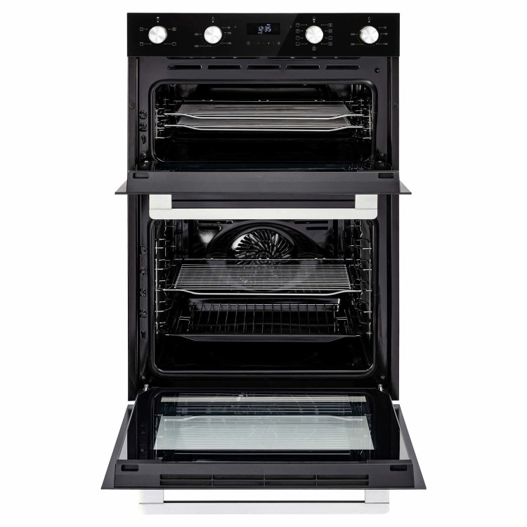 Belling ComfortCook Electric Built In Double Oven - Black