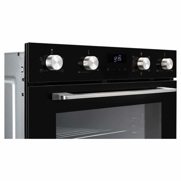 Belling ComfortCook Electric Built In Double Oven - Black