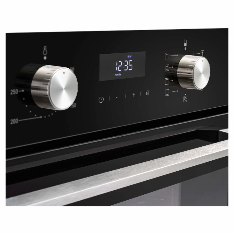 Belling ComfortCook Electric Built In Double Oven - Black