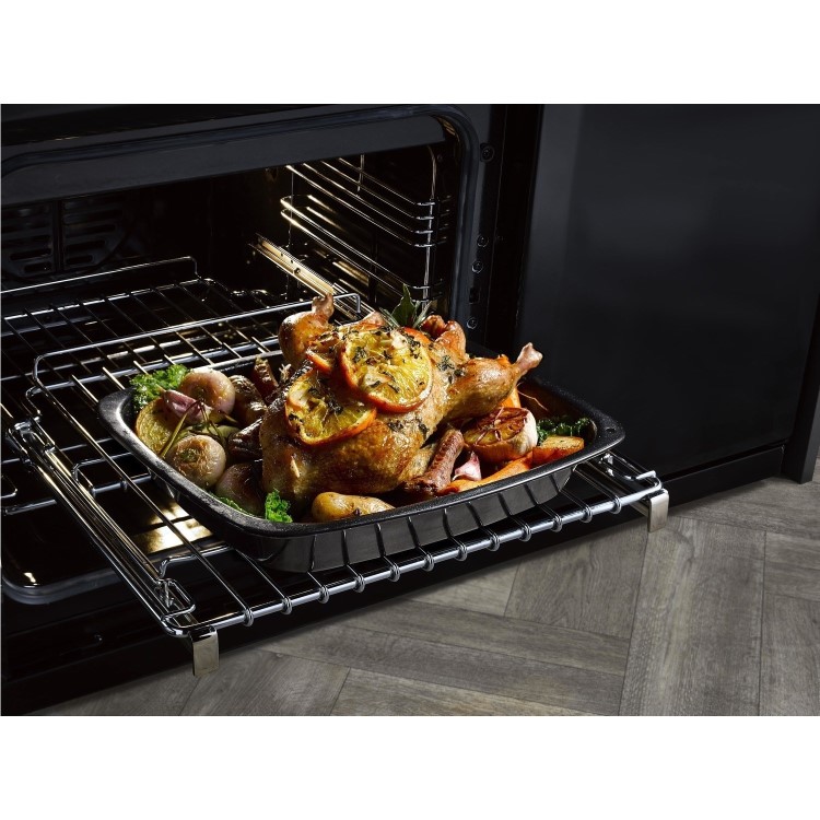 Stoves Richmond S1000DF MK22 100cm Dual Fuel Range Cooker - Black