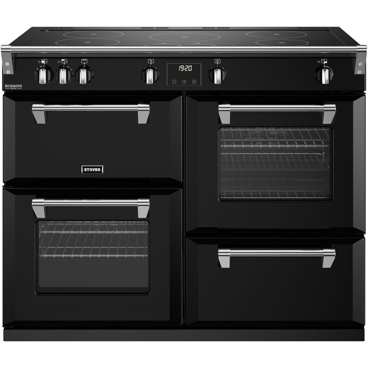 Stoves Richmond Deluxe D1100Ei 110cm Electric Range Cooker - Black