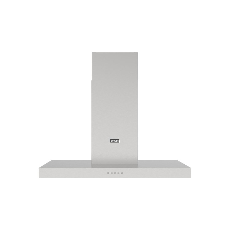 Stoves Sterling 100T 100cm Chimney Cooker Hood - Stainless Steel