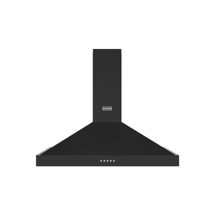 Stoves Sterling 100PYR 100cm Chimney Cooker Hood - Black