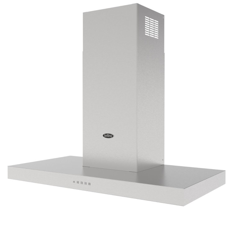 Belling 100cm CookCentre T Shape Chimney Cooker Hood - Stainless Steel