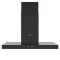 Belling 110cm CookCentre T Shape Chimney Cooker Hood - Black