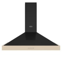 Belling 110cm FarmHouse Pyramid Chimney Cooker Hood - Cream