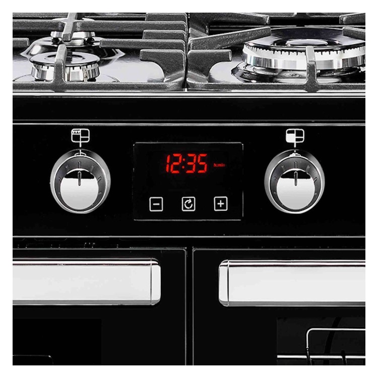 Belling Cookcentre X110G 110cm Gas Range Cooker - Black