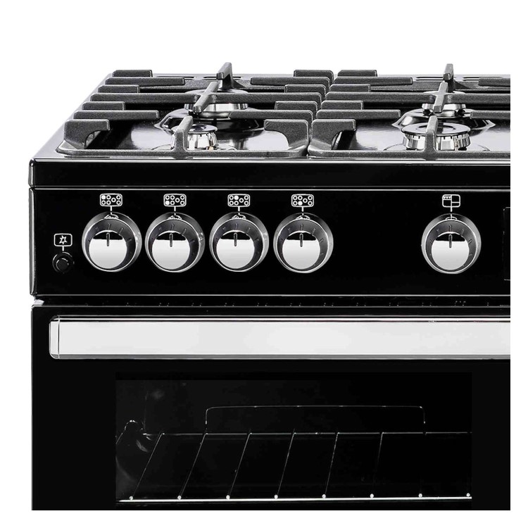 Belling Cookcentre X110G 110cm Gas Range Cooker - Black