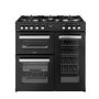 Refurbished Belling RCA Cookcentre 90DF 90cm Dual Fuel Range Cooker Black